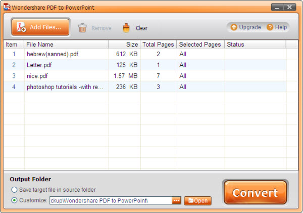 PDF to PowerPoint Converter User Guide