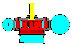 water turbine / hydro turbine image