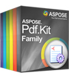 Aspose.PDF.Kit Product Family